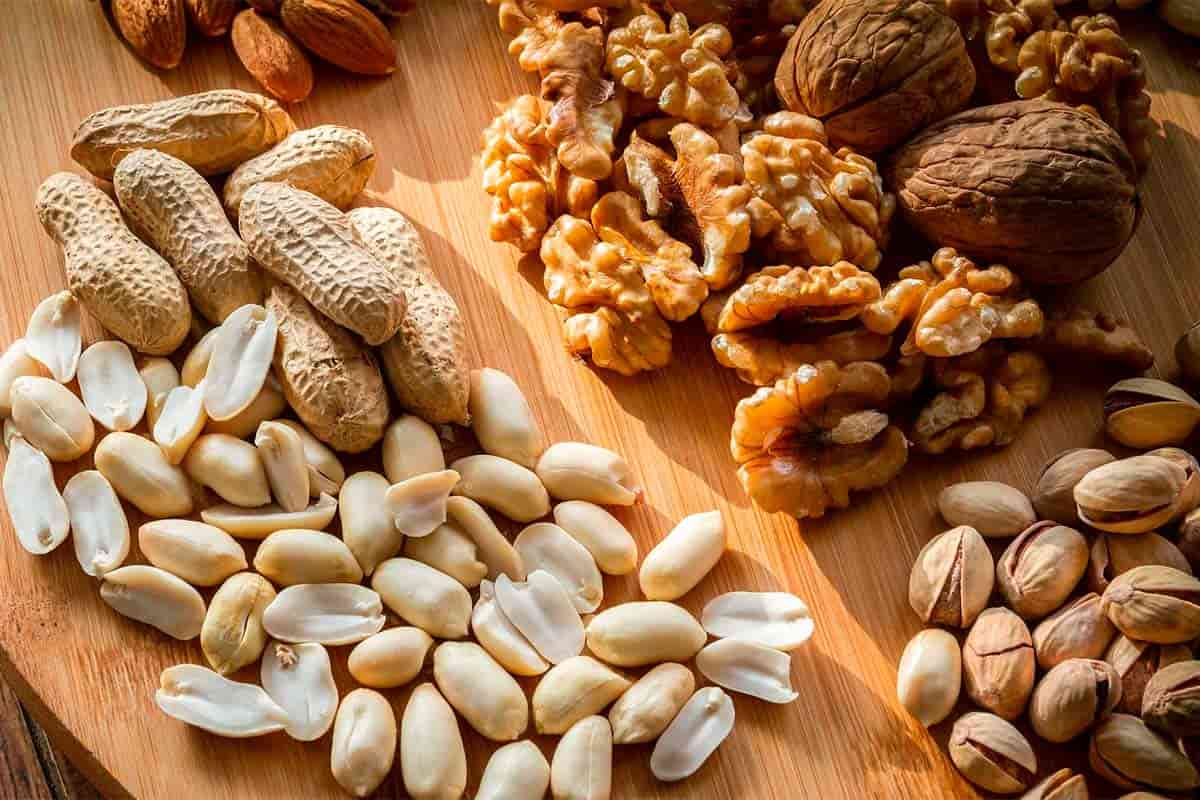  Peanut Gujarat (Fabaceae) different sizes Vitamins C B9 B6 A 